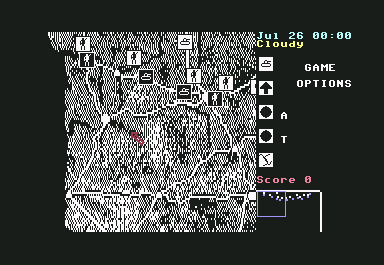 Patton vs Rommel screenshot 4 for Commodore 64